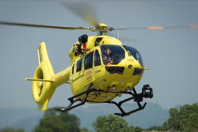 Yorkshire Air Ambulance.