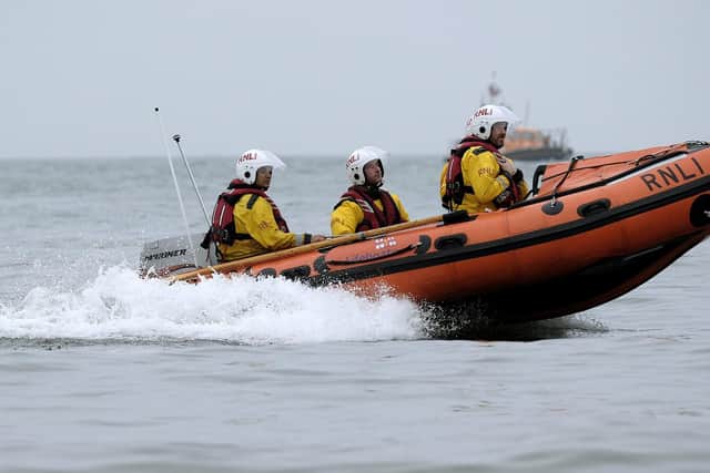 Scarborough's inshore lifeboat.