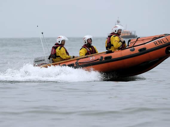 Scarborough's inshore lifeboat.