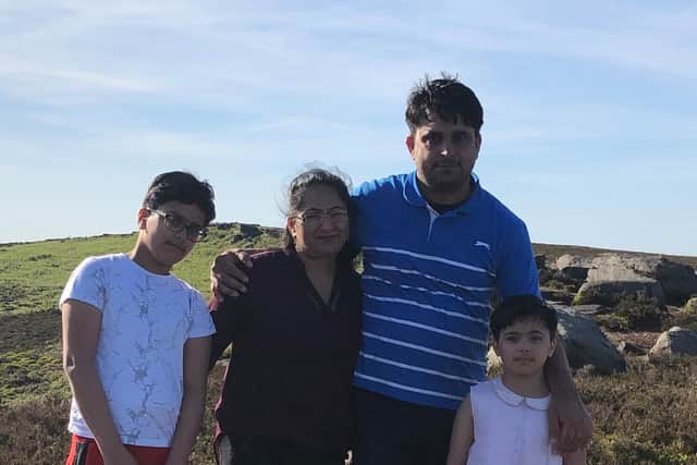 Ravi and his family