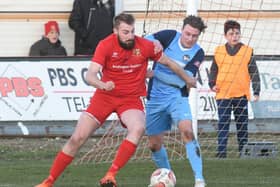 Jake Day in action for Brid Town