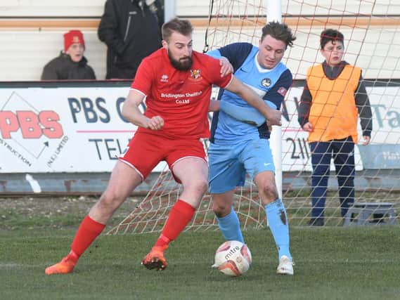 Jake Day in action for Brid Town