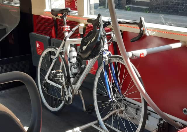 The eight new double decker buses, costing £260,000 each, will have special racks to carry bikes on board. Photo courtesy of East Yorkshire