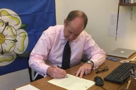 Thirsk and Malton MP Kevin Hollinrake said it has been a hugely challenging and worrying time for businesses. Photo submitted