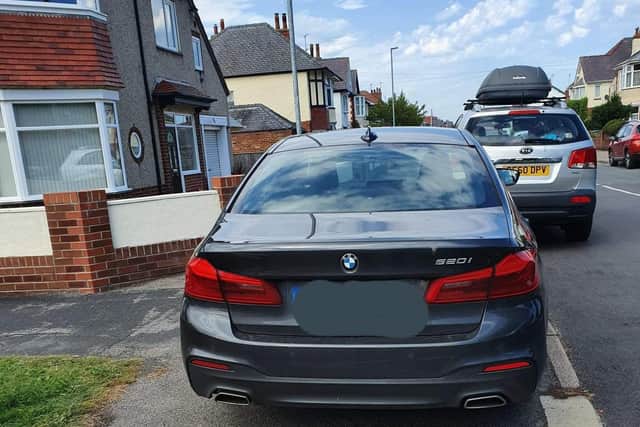 This driver got a shock when his BMW was seized