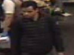 Police would like to speak to this man following a theft from TK Maxx in Scarborough