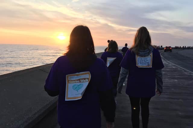 Saint Catherine's Sunrise Walk