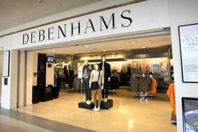 The Debenhams store in Scarborough