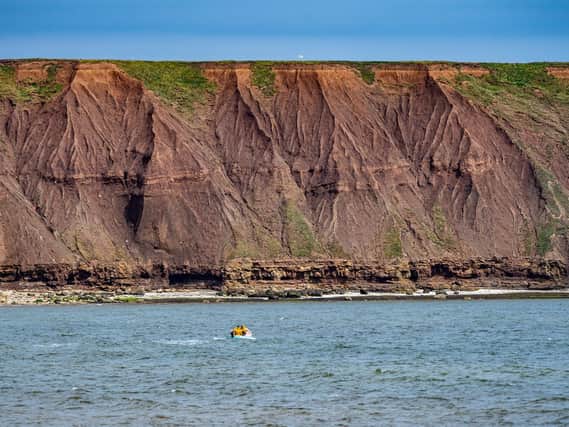 The incident happened close to Filey Brigg.