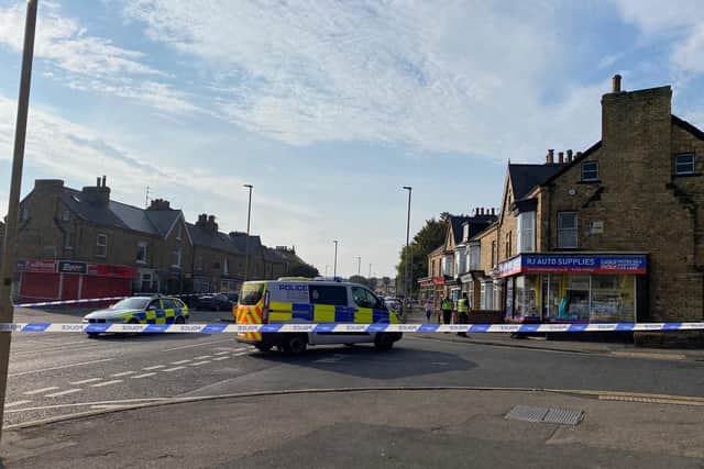 Road closed this morning