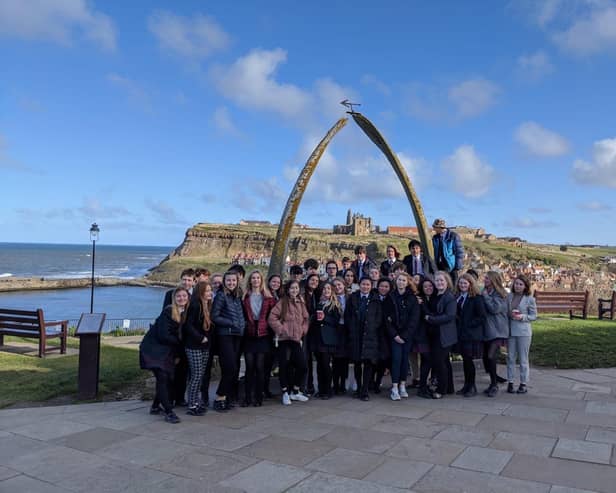 Fyling Hall School students in Whitby