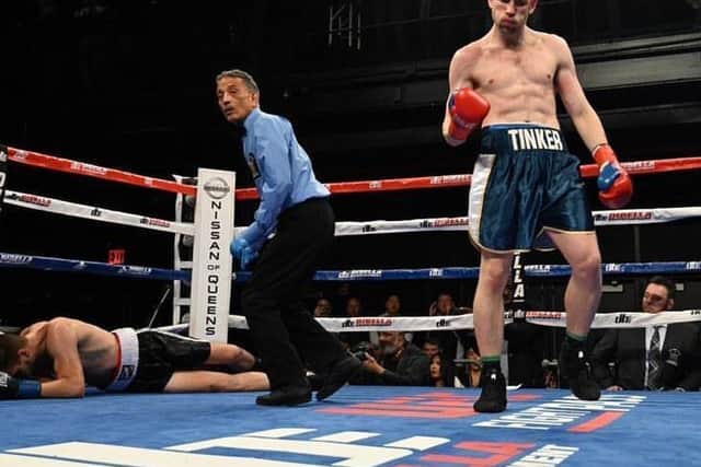 Matthew Tinker will be eyeing a third straight stoppage win since turning professional