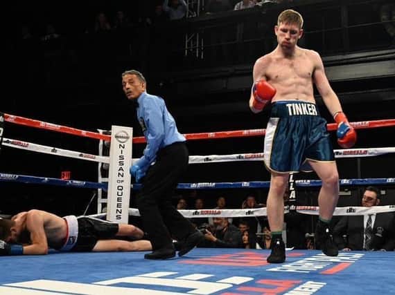 Matthew Tinker will be eyeing a third straight stoppage win since turning professional