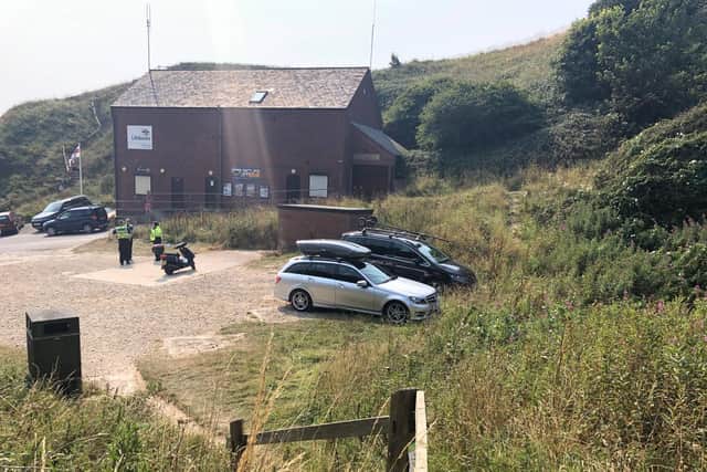 Police say drivers are ignoring signs not to park at South Landing in Flamborough.
