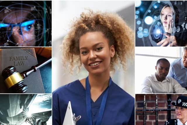 These new opportunities arepartlythanks to a rise in apprenticeships sincethegovernment has invested more in professional training.
