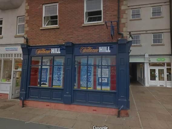 Whitby's William Hill shop
picture: Google