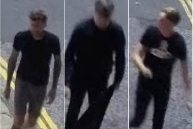 Police want to speak to these three people after a serious assault in Scarborough