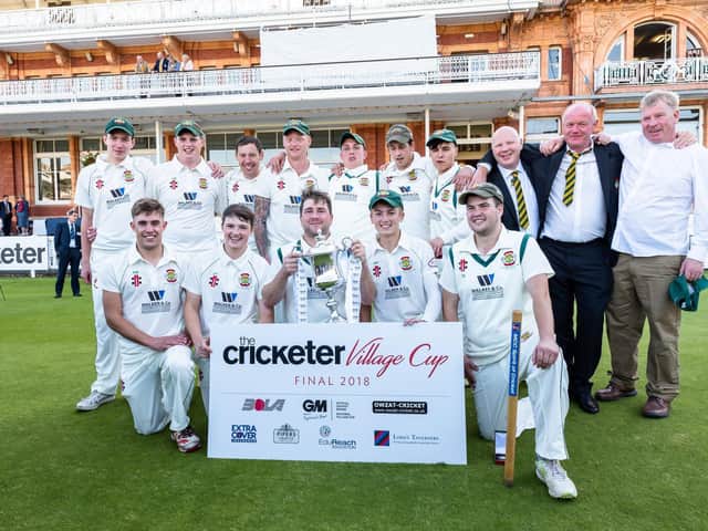 Folkton & Flixton won the 2018 National Village Cup