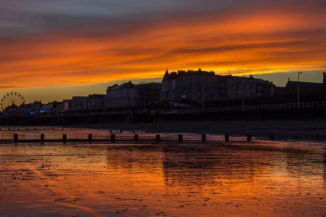 Bridlington sunset, by Adam Buxton-Kirk