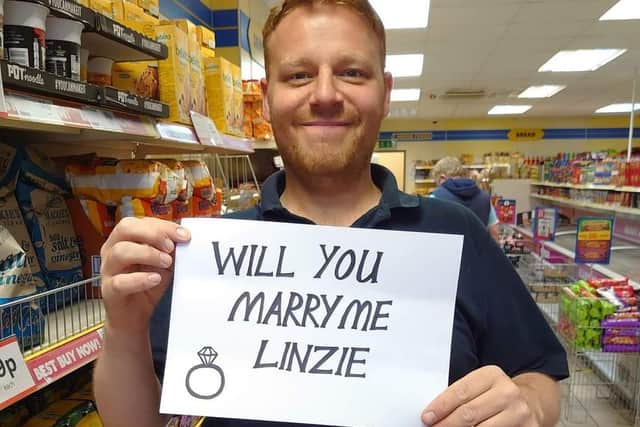 The proposal came as a huge surprise