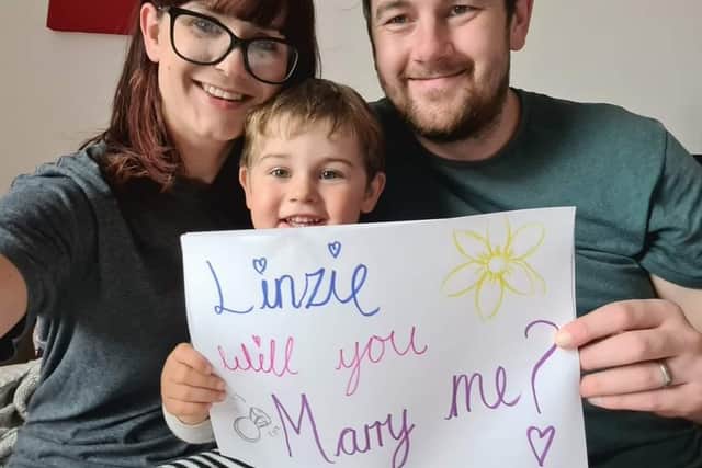 Work colleagues, friends and family were all in on the surprise