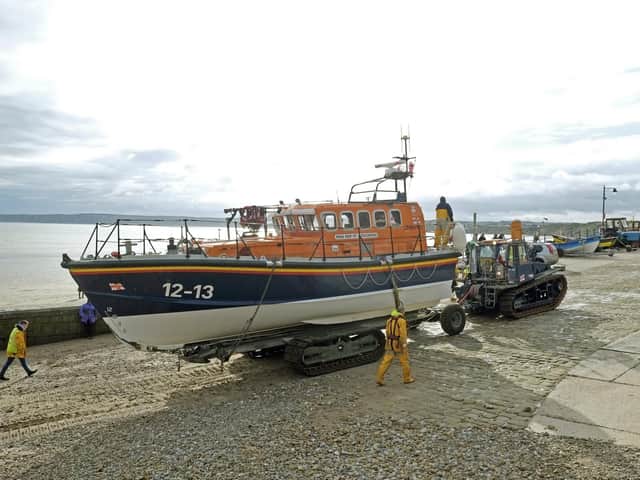 Filey lifeboat.