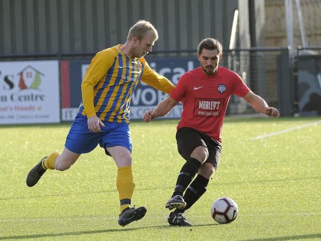 Itis Itis defender Curtis Rose, right, will be eager to shine in this weekend's NRCFA cup final