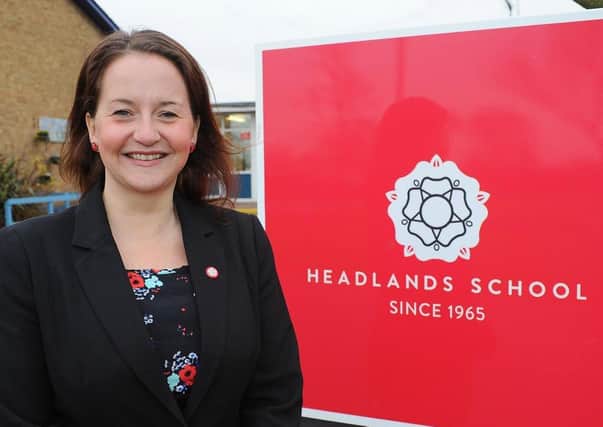 Headlands School headteacher Sarah Bone.