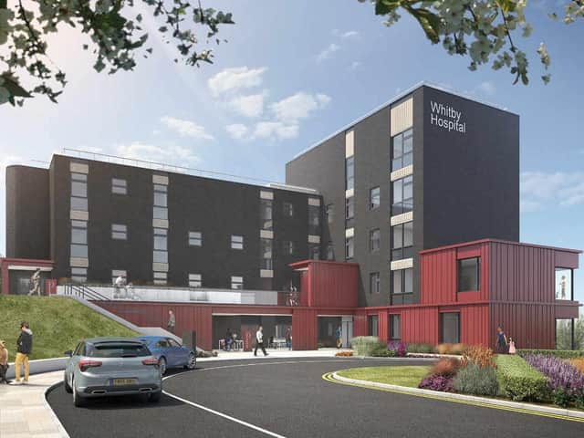 How Whitby Hospital will look when the refurbishment is complete.