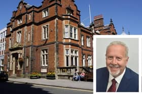 Cllr Steve Siddons, and Scarborough Town Hall