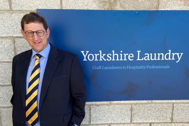 Yorkshire Laundry managing director Chris Atkinson.