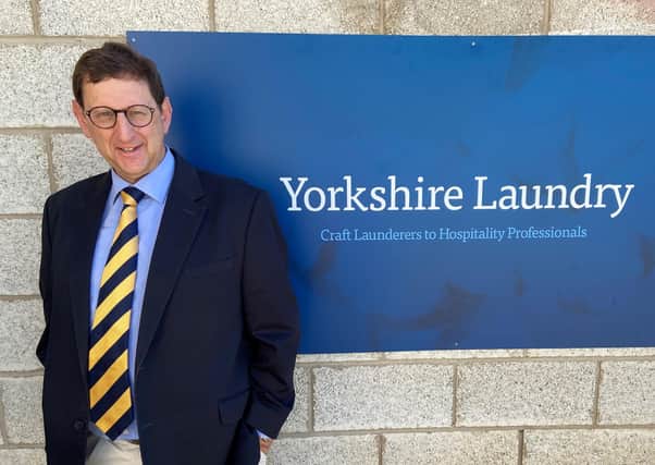 Yorkshire Laundry managing director Chris Atkinson.