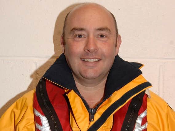 Scarborough lifeboat crewman Mark Jenkinson.