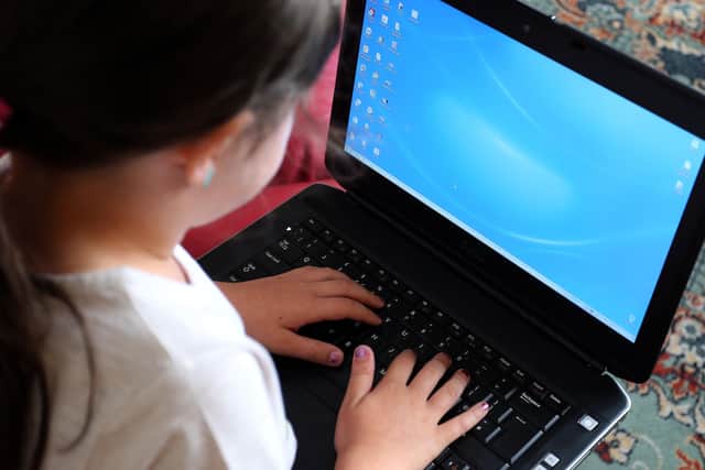 North Yorkshire County Council ordered 830 laptops and tablets, the maximum number they were allowed to. Photo: PA Images
