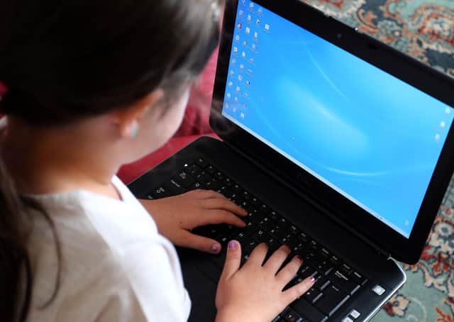 North Yorkshire County Council ordered 830 laptops and tablets, the maximum number they were allowed to. Photo: PA Images