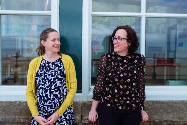 ARCADE's  Sophie Drury-Bradey,left, and Rach Drew