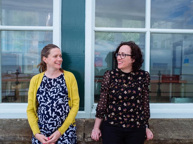 ARCADE's Sophie Drury-Bradey,left, and Rach Drew