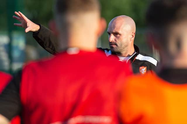 Scarborough manager Darren Kelly