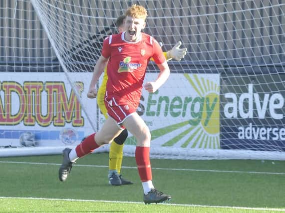 Young defender Connor Avison has impressed Boro boss Darren Kelly. Picture by Martin Dowey.
