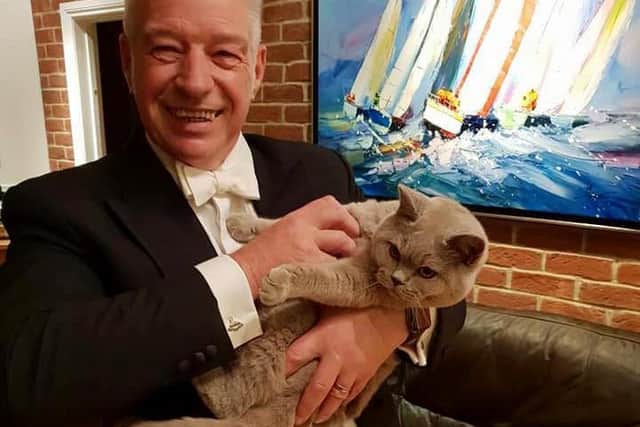 Tim Heale with Arty