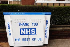 There has been no further coronavirus deaths confirmed in hospitals in Yorkshire, according to the NHS England daily figures. Photo: A Burley Banksy artwork thanking NHS staff outside Leeds General Infirmary.