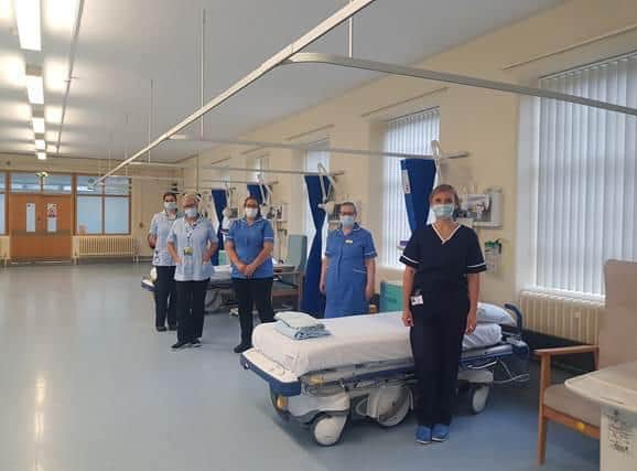 Team members from Scarborough Hospital’s surgical day case unit.