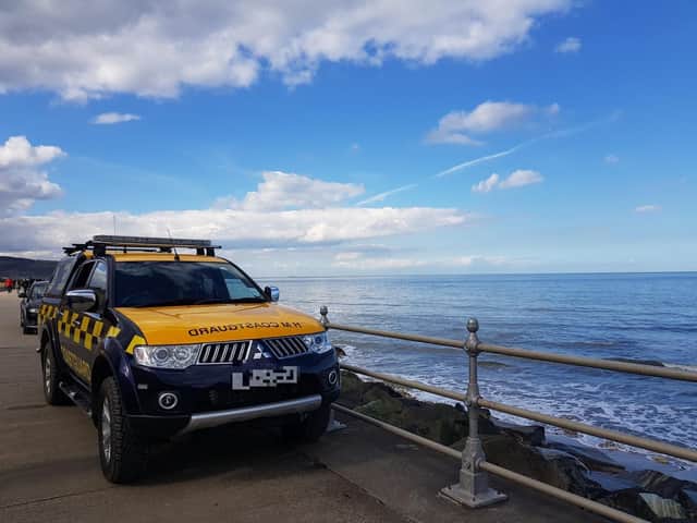 Four people and dog rescued by Coastguard