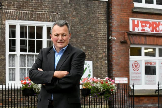 David Shields, who has just started working with Hambleton District Council as a business and economy tourism advisor to support Hambleton businesses in bouncing back from the COVID-19 crisis. Photo: JPI Media