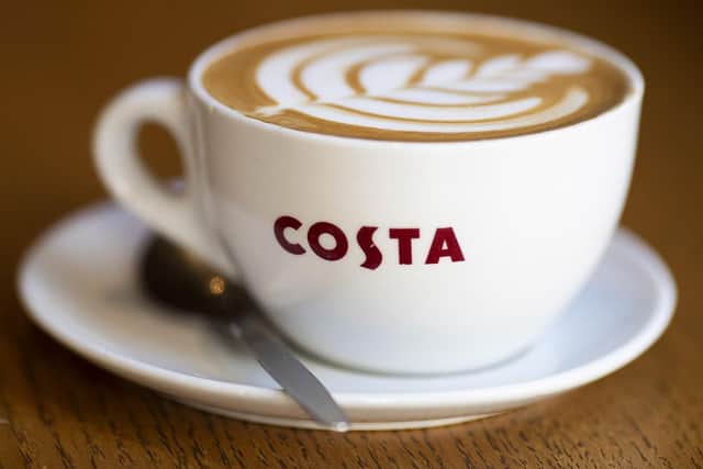 More than 1,500 staff could go at Costa Coffee