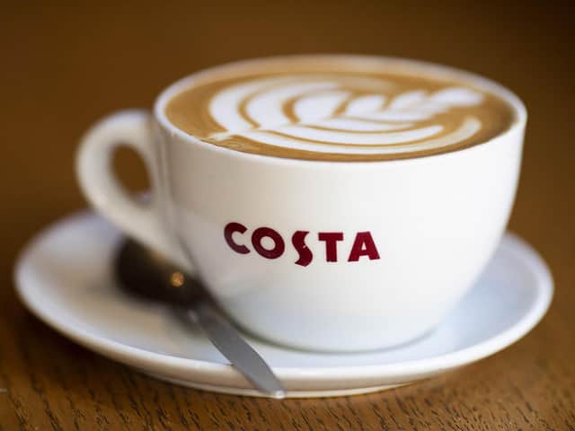 More than 1,500 staff could go at Costa Coffee