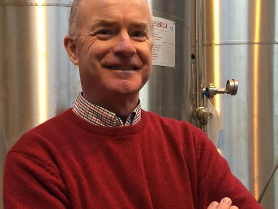 Nick Stafford, owner of Hambleton Brewery