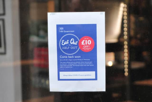 Eat Out to Help Out scheme was adopted across Scarborough and Whitby