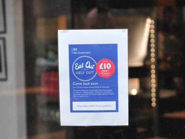 Eat Out to Help Out scheme was adopted across Scarborough and Whitby