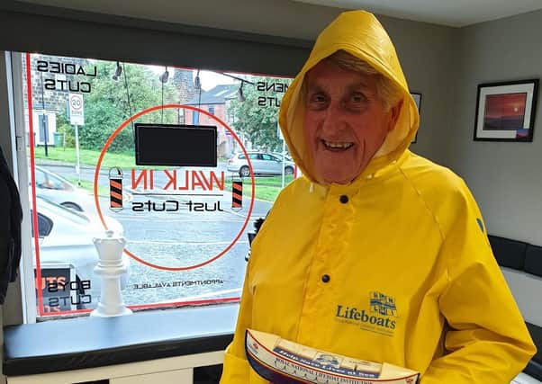 Jeffrey Long MBE will walk from Bridlington to Filey to support the RNLI.